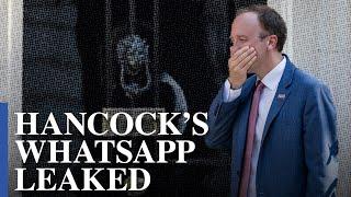 What we learnt from Matt Hancock's leaked WhatsApps