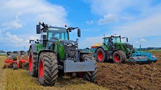 Neu im Sortiment der Fendt 728 one Gen7 + Testphase & Kooperation mit Fendt 826 beim säen & pflügen!