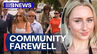 Community farewell beloved teenager who died from suspected methanol poisoning | 9 News Australia