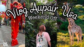 VLOG Aupair USA | Golden Gate Park - China town - Oakland Zoo