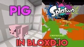 Pigs and New Gamemode in Bloxd.io | New Mob