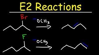 E2 Reaction Mechanism - Hoffman Elimination vs Zaitsev's Rule