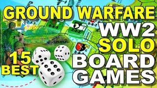 BEST WW2 Solitaire Board Games - Ground War - Wargames