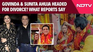 Govinda Divorce News | Govinda And Sunita Ahuja Heading For Divorce? What Reports Say