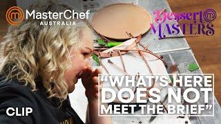 Kirsten Tibbals Destroys Her Dessert | MasterChef Australia Dessert Masters | MasterChef World