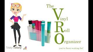 The Vinyl Roll Organizer Set - Organize Vinyl & More!