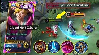 X.BORG NEW SUSTAIN BUILD TO COUNTER AGGRESSIVE ARGUS IN EXP LANE EASILY!! | X.BORG BEST BUILD 2024