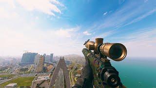 WARZONE URZIKSTAN BATTLE ROYALE SNIPER GAMEPLAY 4K (NO COMMENTARY)