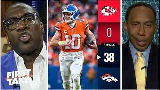 FIRST TAKE | "It's not fair for Bengals" - Shannon reacts to Broncos top Chiefs, secure playoff spot