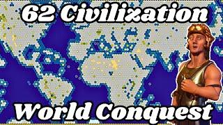 I Conquered All 62 Civilizations In Civilization 6 - Supercut