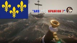 English meet French on Sea Of Thieves  