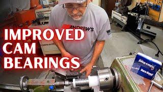 Machining Cam Bearings on a Small Engine Lathe | Gerald Brand Racing Engines