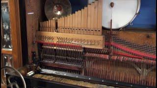 Piano mécanique à mandoline et flûtes - AAIMM Musique mécanique