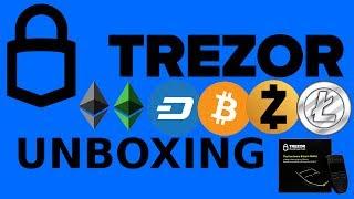 Unboxing: Trezor Wallet for Bitcoin, Litecoin, Ethereum, Eth Classic, Dash & ZCash