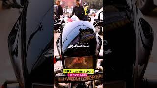 PPF Lamination donevisit Rahul Sticker-9560164205#ppf #reels #bike #lamination #stickers #r15