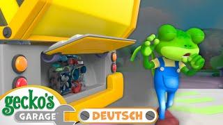 Aufräumen an 'nem rauchigen Tag | 90-minütige Zusammenstellung｜Geckos Garage Deutsch｜LKW für Kinder