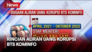 Dugaan Aliran Uang Korupsi BTS Kominfo