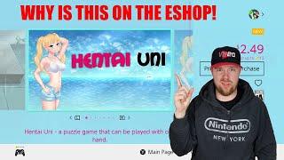 Hentai On The Front Page Of Nintendo Switch eShop RANT!