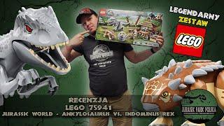 RECENZJA: LEGO Jurassic World - Indominus rex vs Ankylozaur 75941 - Tak legendarny jak o nim mówią?