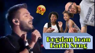 FIRST TIME HEARING Bogdan Ioan - Earth Song (Blind Audition) The Voice Romania | REACTION