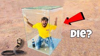 I Survived 12 Hours Without Oxygen In Glass Box - Will I Die? - क्या ज़िंदा निकल पाऊँगा?