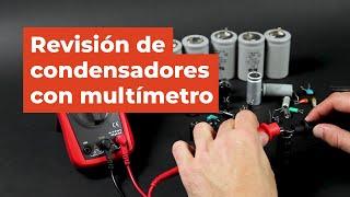 Cómo comprobar un condensador con un multímetro