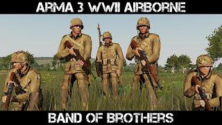 ARMA 3 WWII Airborne Gameplay - Band of Brothers