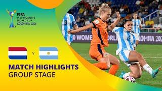 Netherlands v Argentina | FIFA U-20 Women's World Cup Colombia 2024 | Match Highlights