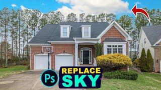 How to Manually Do Complicated Sky Replacement in Photoshop