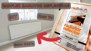 SAVE ENERGY with RADFLEK RADIATOR REFLECTORS