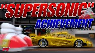 COMPLETING THE "SUPERSONIC" ACHIEVEMENT - APEX RACER GAMEPLAY