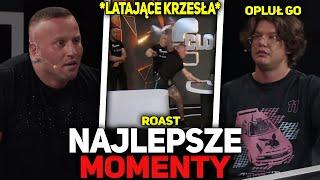 DENIS ZAŁĘCKI VS NATAN MARCOŃ - ROAST CLOUT MMA 5 - NAJLEPSZE MOMENTY