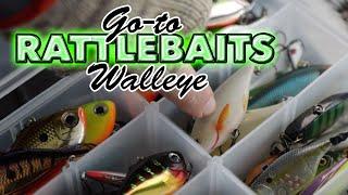 Best rattlebaits for Lake Winnipeg walleyes (BONUS tricks)