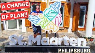 A Change of Plan in Philipsburg, St  Maarten!!!  Marella Discovery