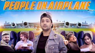 People on Airplane | Harsh Beniwal