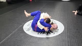 BJJ Training - Escape Side Control - Steven Hand