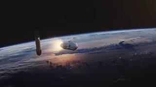 Animación de los preparativos y el despegue de la #Falcon9 con la #CrewDragon hasta su regreso