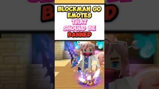 Blockman Go Emotes That Should Be Banned #shorts