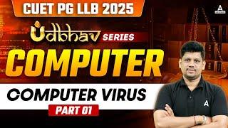 Computer Virus | CUET PG LLB 2025 Computer Classes | CUET PG LLB Entrance Exam 2025 By Mayank Sir