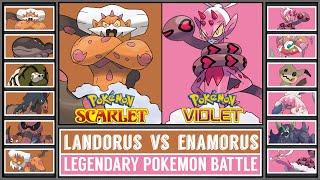 ENAMORUS vs LANDORUS | Legendary Pokémon Battle [Pokémon Scarlet&Violet]