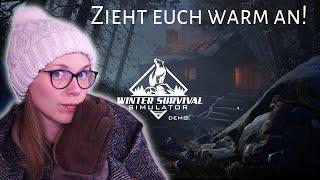 Zieht euch warm an! - Winter Survival Simulator  Demo Test - First Impression und Fazit