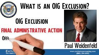 What is an OIG Exclusion?