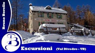 Rifugio Pietro Crosta all'Alpe Solcio | Da Maulone di Varzo con le ciaspole (Val Divedro - VB)