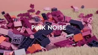 Relaxing Pink Noise Made with LEGO Bricks | Color Frequency ASMR