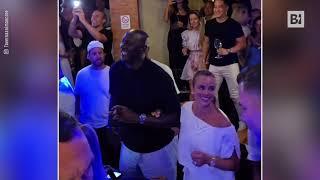 Michael Jordan scatenato a Capri