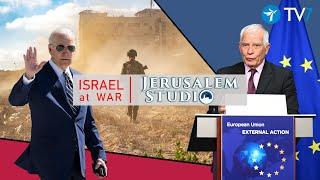 U.S.-Europe Foreign Policy vs Mideast & Israel, Israel At War – Jerusalem Studio 861