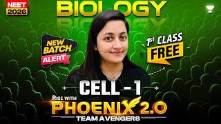 1st Class FREE! Cell - 1 | Phoenix 2.0–Team Avengers Ambika Sharma | #neet2026