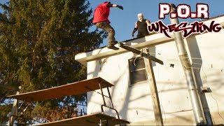 Insane Backyard Wrestling Match - Extreme Fatal 4 Way