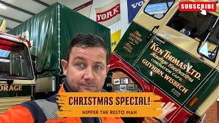 Christmas special! Working on @the_digger_girl truck, Volvo f88 repairs & more festive fun Part 1