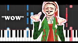 Post Malone - WOW (Piano Tutorial)